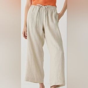 J crew Tall Cropped Linen Pants